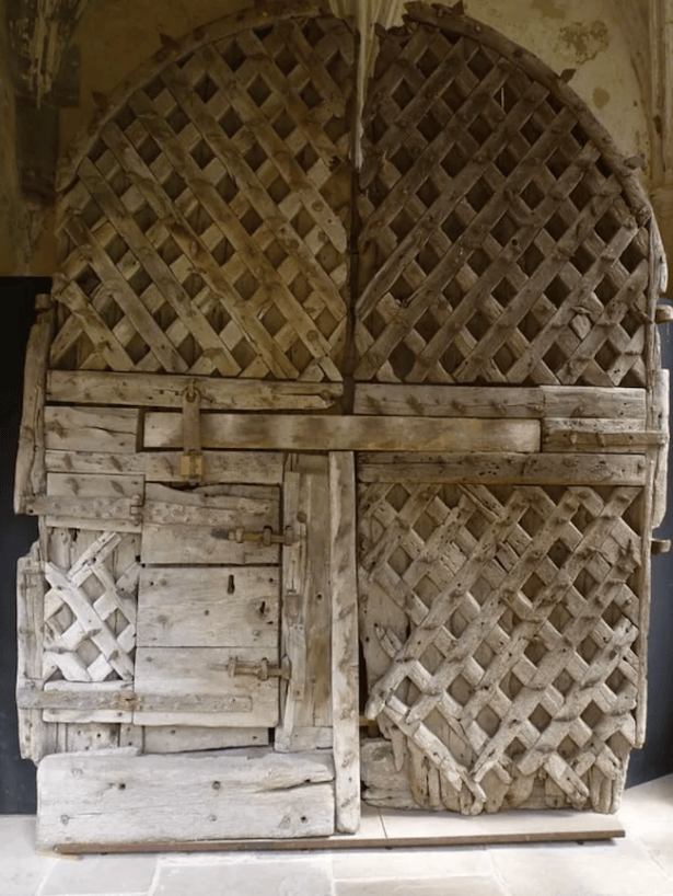 chepstow castle doors