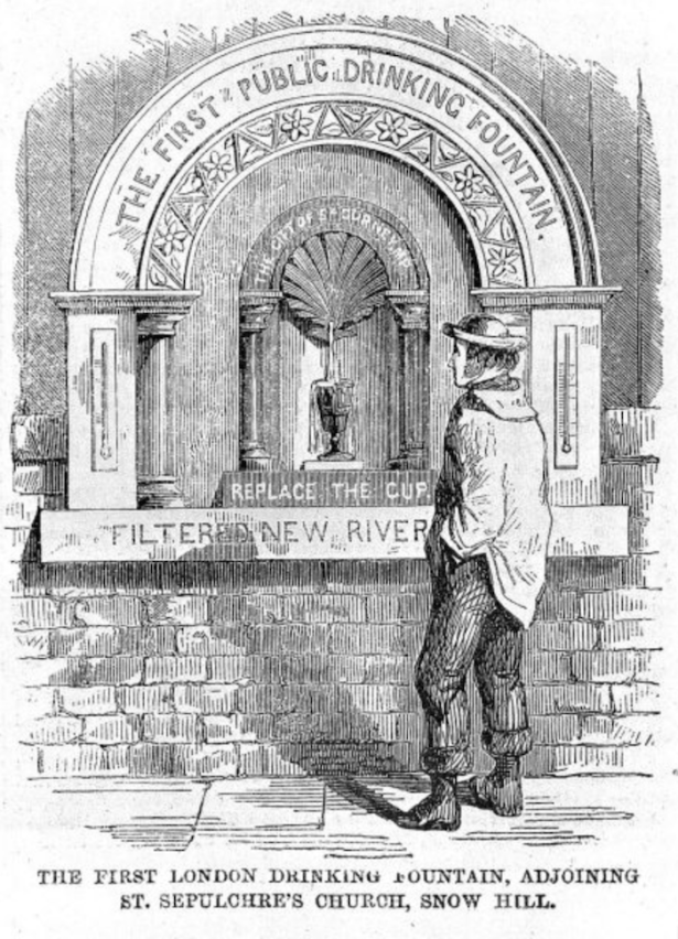 london first drinking fountain 
