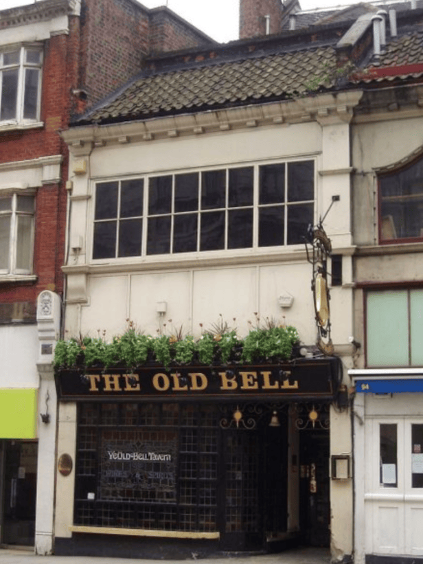 london old bell pub inn