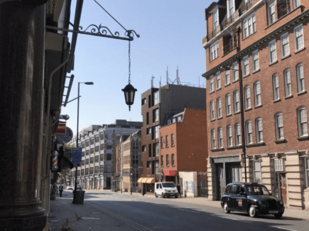 london street lantern
