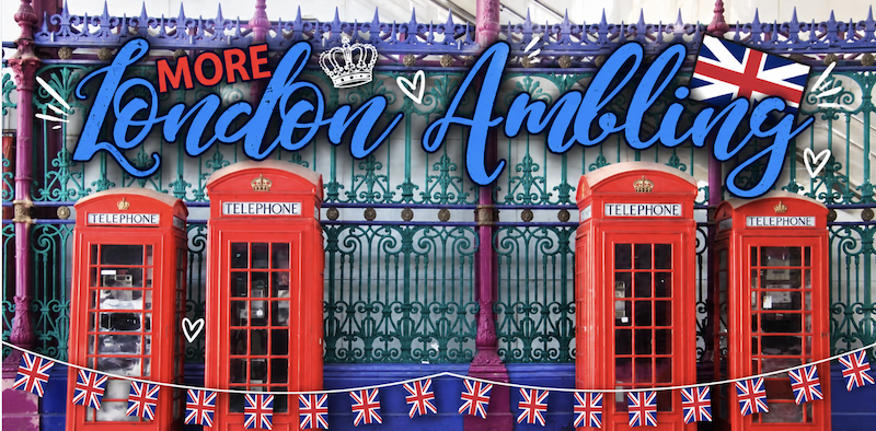 london walking flags UK british blog