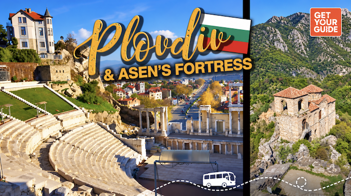 TITLE - PLOVDIV ASENS FORTRESS DAYTRIP -BULGARIA