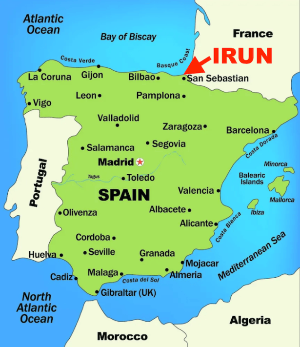 MAP - IRUN