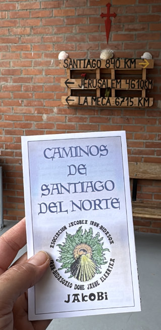 IRUN - camino del norte passport