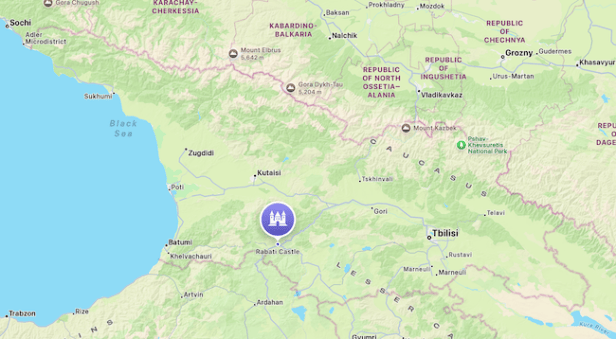 MAP - rabati fortress