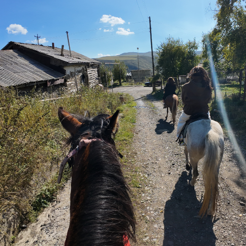 armenia-yerivar horse riding