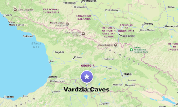 MAP - Vardzia Caves - 2026