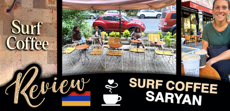 REVIEW - SURF COFFEE SARYAN YEREVAN
