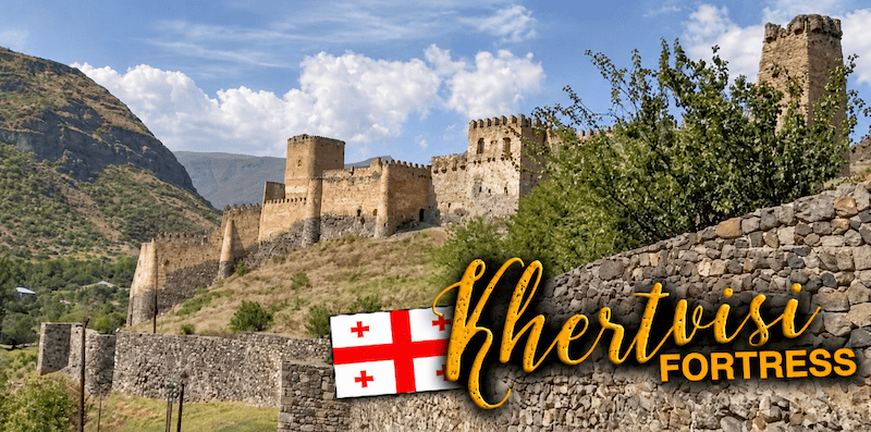 TITLE - KHERTVISI FORTRESS GEORGIA - OCT26
